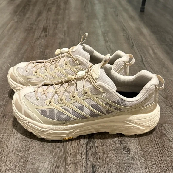 Hoka One One | Shoes | Hoka One One Cream Athletic Shoes  display picture 2